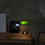 Cordless Retro Bankers Lamp CHAL